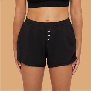 Thinx Period Sleep Shorts (Black, Large)